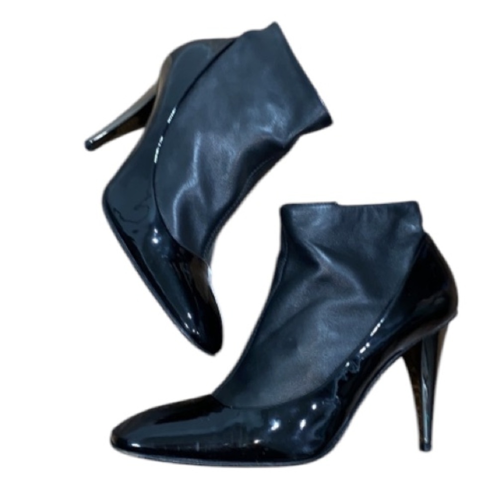 Giuseppe Zanotti boots leather little black bootie